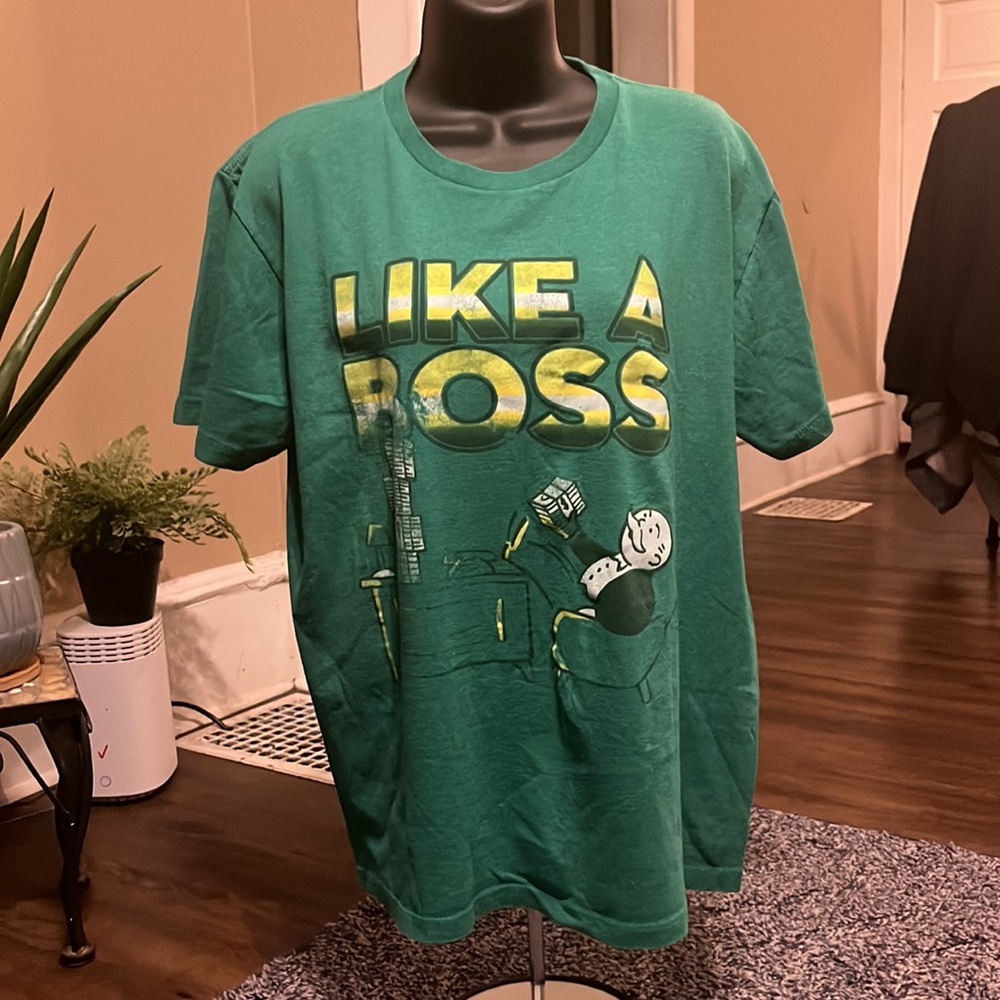 Monopoly Woman’s Top Like A Boss Short Sleeve Crew Neck T-Shirt